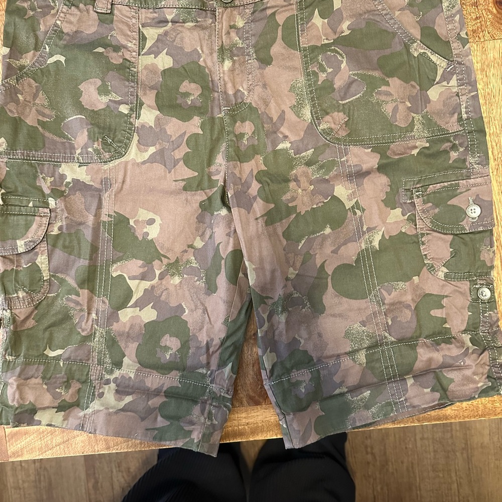 Sonoma Camouflage Cargo Shorts - Green/Brown